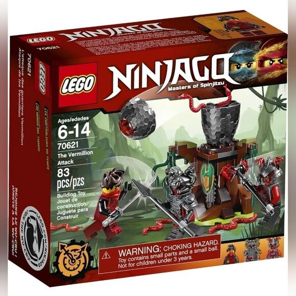📷💜NIB Lego Ninjago The Vermillion Attack 83 Piece Lego Kit - Picture 1 of 6